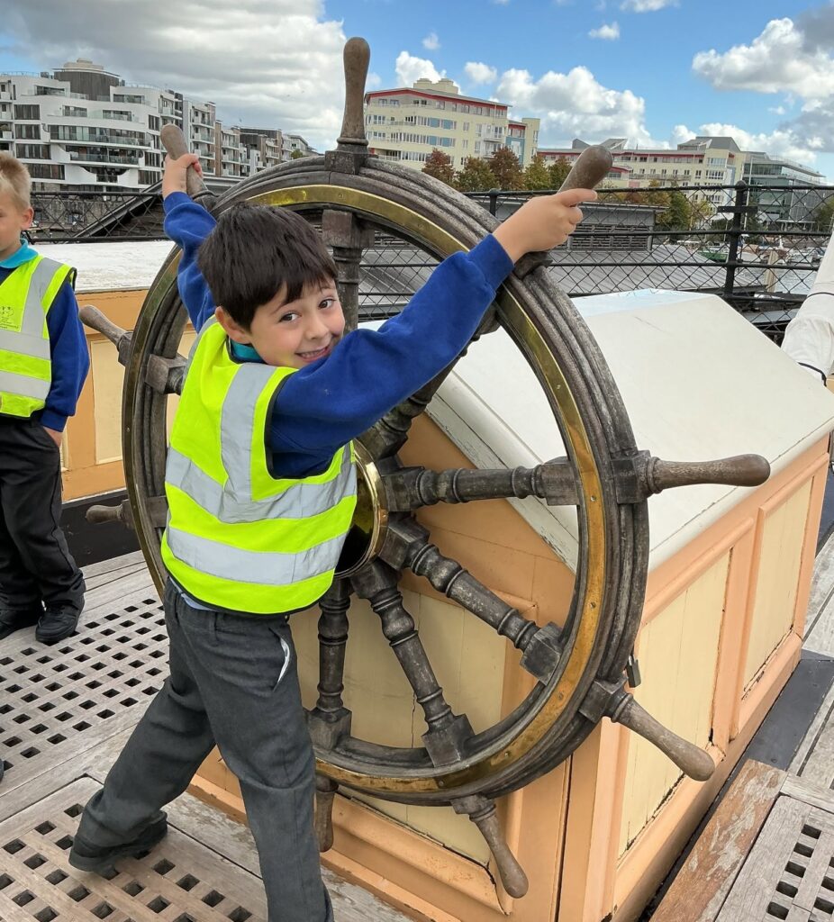Haywood Village pupils step back in time at the SS Great Britain
