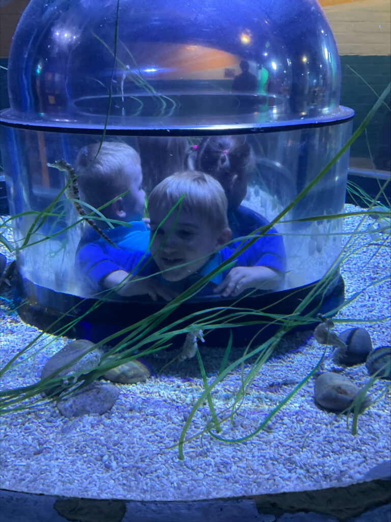 Reception pupils enjoy underwater adventure